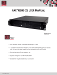 RAX™425DC-XJ USER MANUAL RAXTM