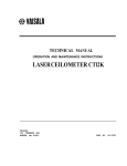 Vaisala Inc. CT12K Manual
