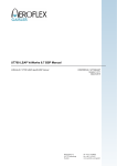 UT700 LEAP VxWorks 6.7 BSP Manual