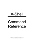 A-Shell Command Reference