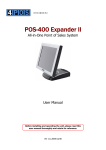 POS-400 Expander II User Guide4.05 MB