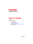 Toshiba Excite Pure Manual