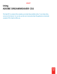 Manual de Adobe Dreamweaver CS5