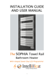 Manual SOPHIA Bathroom Heater 15,12,11