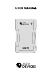 BETI manual 1 - Astro Devices
