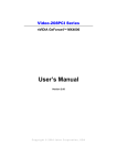 MX4000 User`s Manual