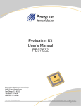 Evaluation Kit User`s Manual PE97632