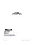 CS Series Programming Manual
