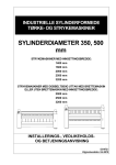 SYLINDERDIAMETER 350, 500 mm