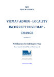 vicmap admin - locality incorrect in vicmap - change