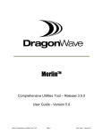 Merlin - DragonWave Customer Support Login Page