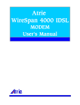 Atrie WireSpan 4000 IDSL