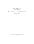 Matpower 4.0 User`s Manual - Power Systems Engineering