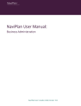 NaviPlan User Manual: Business Administration