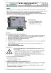User Manual M-Bus AMR Interface E350 - baer