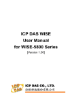 ICP DAS WISE User Manual for WISE-5800 Series