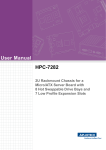 User Manual HPC-7282 - download.advantech.com