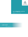 high integrity systems USB HOST - Wittenstein High Integrity Systems
