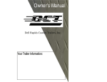 Owner`s Manual - Dell Rapids Custom Trailers