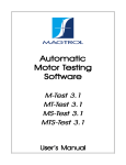 M-Test 3.1 User`s Manual
