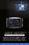 1-888-628-1730 • Mini Maxx Installation Manual 1