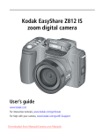 Kodak Z812 IS User`s Manual