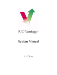 Vantage - System Manual