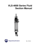 VLS-4600 Fluid Section Manual