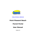 Parent Portal Handbook - Point Pleasant Beach School District