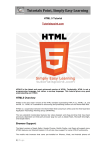 HTML5 Tutorial (PDF Version)