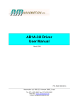 AB1A-3U Driver User Manual