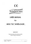 Original Mini Tilt User Manual