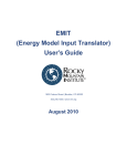 EMIT User`s Guide - Rocky Mountain Institute