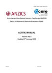 AORTIC Manual - Australian and New Zealand Intensive Care Society