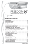 FREEDOM60® Instructions For Use - Repro