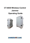 CT-4030 Wireless Control Jammer User Guide www - Shop-WiFi