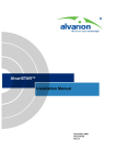AlvariSTAR Installation Manual, Ver.3.0
