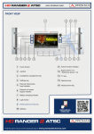 Quick reference guide for HD RANGER 2 ATSC (19” rack