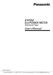 KW9M Advanced Type User`s Manual