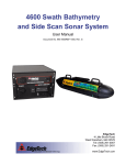 4600 Swath Bathymetry and Side Scan Sonar System