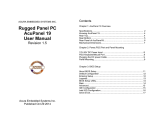 Rugged Panel PC AcuPanel 19 User Manual