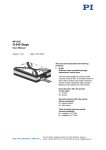 User Manual MP135E - Physik Instrumente