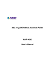 WAP-4036v2 Manual