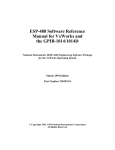ESP-488 Software Reference Manual for VxWorks and the GPIB