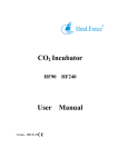 CO2 Incubator User Manual