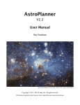 AstroPlanner Abbreviated User Manual