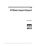 Installing STIData Import/Export