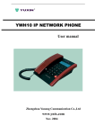 YWH10 IP NETWORK PHONE