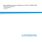 Basic Blade Services Software on ATCA