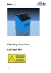 LED Spot 100 User Manual - Tangent Industries Inc.